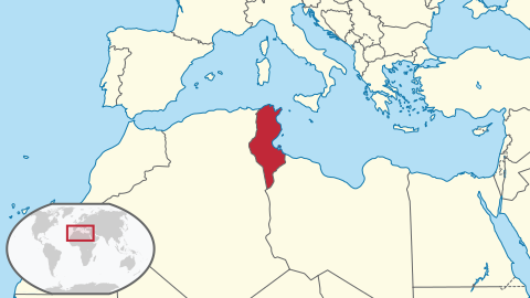 Datei:Tunisia in its region.svg