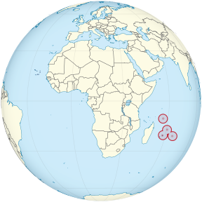 Mauritius on the globe (Africa centered).svg
