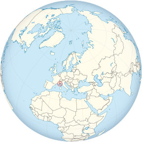 Monaco on the globe (Europe centered).svg
