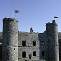 Harlech Castle Half Mast HMQM.jpg