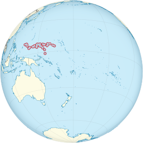 Micronesia on the globe (small islands magnified) (Polynesia centered).svg